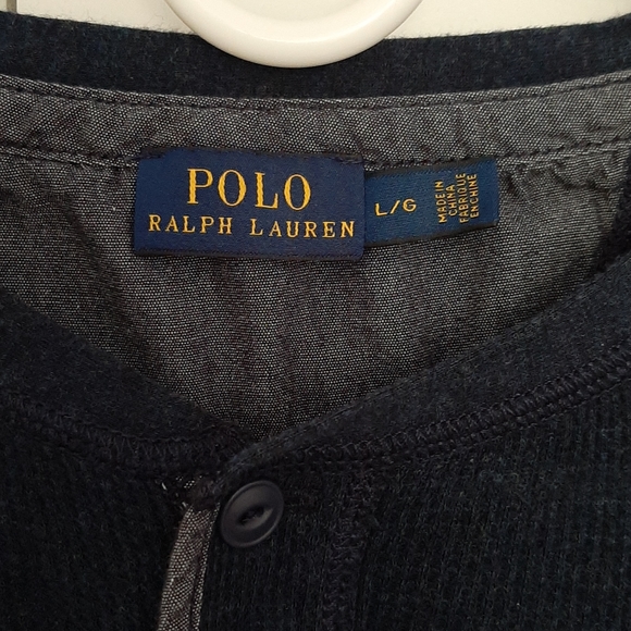 Ralph Lauren Waffle Top - Picture 2 of 4